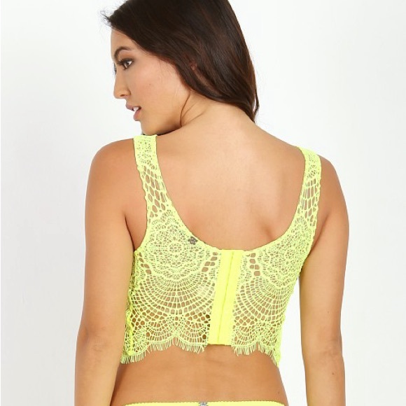 For Love & Lemons Spring Fling Underwire Crop - Picture 4 of 16